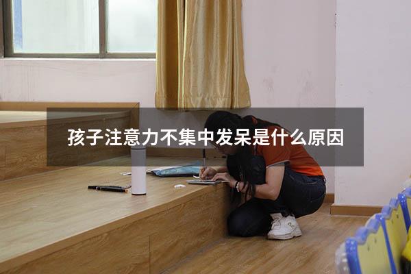 孩子注意力不集中发呆是什么原因