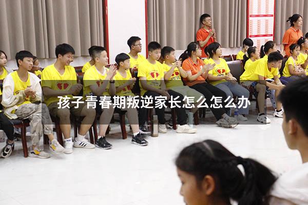 孩子青春期叛逆家长怎么怎么办